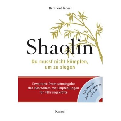 Shaolin - Du Musst Nicht Kämpfen, Um Zu Siegen - Publicité Shaolin - Du Musst Nicht Kämpfen, Um Zu Siegen - Publicité