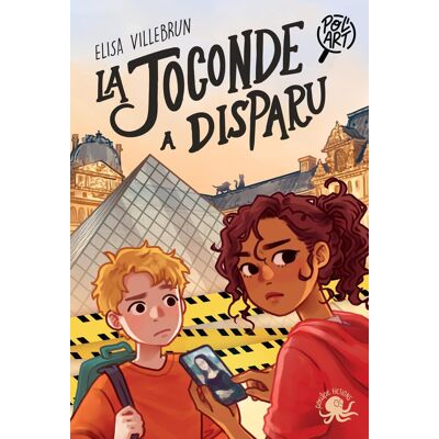Elisa Villebrun Pol'Art. La Joconde A Disparu - Publicité Elisa Villebrun Pol'Art. La Joconde A Disparu - Publicité