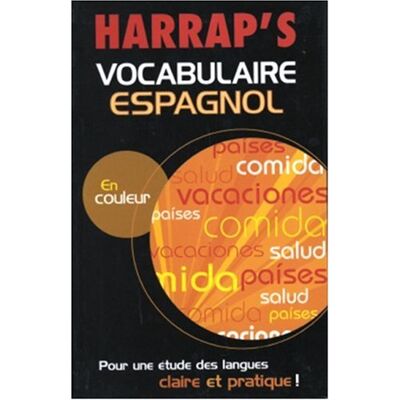 Harrap'S Vocabulaire Espagnol - Publicité Harrap'S Vocabulaire Espagnol - Publicité