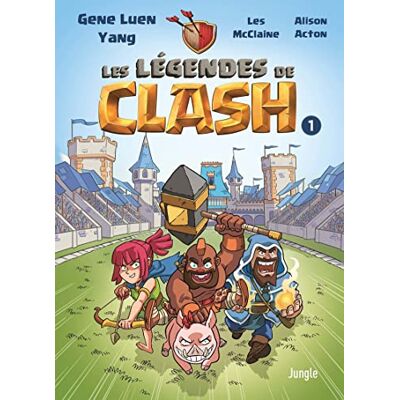 Gene Yang Les Légendes De Clash : Les Contes Légendaires De Hauts Faits Légendastiques. Vol. 1 - Publicité Gene Yang Les Légendes De Clash : Les Contes Légendaires De Hauts Faits Légendastiques. Vol. 1 - Publicité