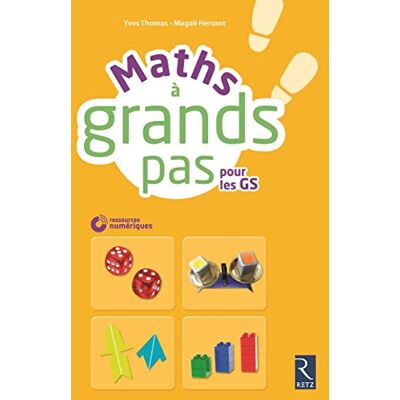 Maths À Grands Pas Pour Les Gs - Publicité Maths À Grands Pas Pour Les Gs - Publicité