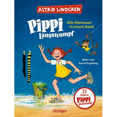 Astrid Lindgren Pippi Langstrumpf: Alle Abenteuer In Einem Band - Publicité Astrid Lindgren Pippi Langstrumpf: Alle Abenteuer In Einem Band - Publicité