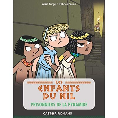 Alain Surget Les Enfants Du Nil. Vol. 3. Prisonniers De La Pyramide - Publicité Alain Surget Les Enfants Du Nil. Vol. 3. Prisonniers De La Pyramide - Publicité