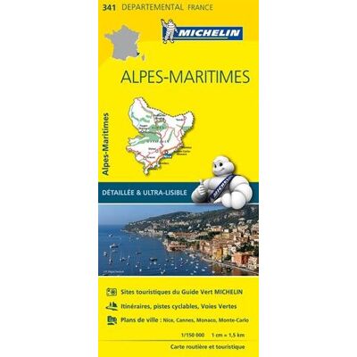 Collectif Michelin Carte Alpes-Maritimes Michelin - Publicité Collectif Michelin Carte Alpes-Maritimes Michelin - Publicité