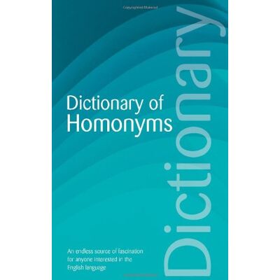David Rothwell The Wordsworth Dictionary Of Homonyms (Wordsworth Reference) - Publicité David Rothwell The Wordsworth Dictionary Of Homonyms (Wordsworth Reference) - Publicité