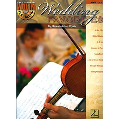 Various Violin Play Along Volume 13 Wedding Favorites Violin Book/cd (Hal Leonard Violin Play Along) - Publicité Various Violin Play Along Volume 13 Wedding Favorites Violin Book/cd (Hal Leonard Violin Play Along) - Publicité