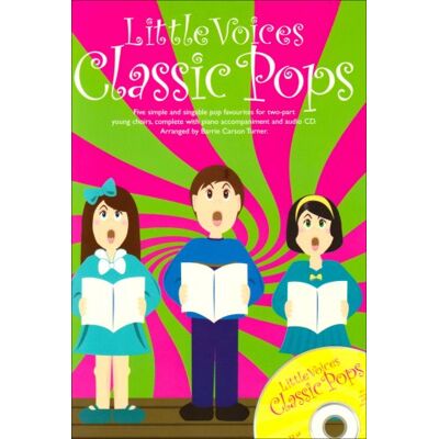 Various Little Voices Classic Pops Chor Book/cd - Publicité Various Little Voices Classic Pops Chor Book/cd - Publicité