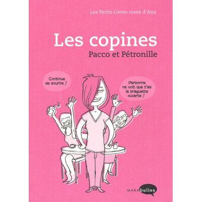 Pacco Les Petits Livres Roses D'Ana. Les Copines - Publicité Pacco Les Petits Livres Roses D'Ana. Les Copines - Publicité