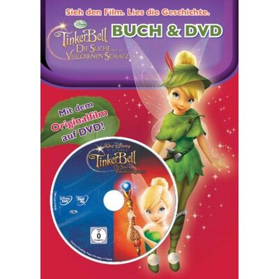 Walt Disney Tinkerbell 2 Buch Und Dvd - Publicité Walt Disney Tinkerbell 2 Buch Und Dvd - Publicité