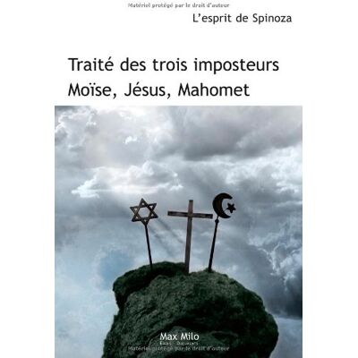 Collectif Traité Des Trois Imposteurs : Moïse, Jésus, Mahomet : L'Esprit De Spinoza - Publicité Collectif Traité Des Trois Imposteurs : Moïse, Jésus, Mahomet : L'Esprit De Spinoza - Publicité