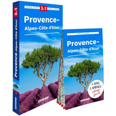 Piotr Jablonski Provence-Alpes-Côte D'Azur : 3 En 1 : Guide, Atlas, Carte Laminée - Publicité Piotr Jablonski Provence-Alpes-Côte D'Azur : 3 En 1 : Guide, Atlas, Carte Laminée - Publicité