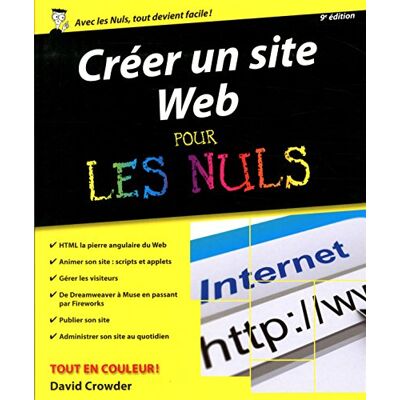 David Crowder Créer Un Site Web Pour Les Nuls - Publicité David Crowder Créer Un Site Web Pour Les Nuls - Publicité