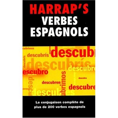 Collectif Harrap'S Verbes Espagnols - Publicité Collectif Harrap'S Verbes Espagnols - Publicité