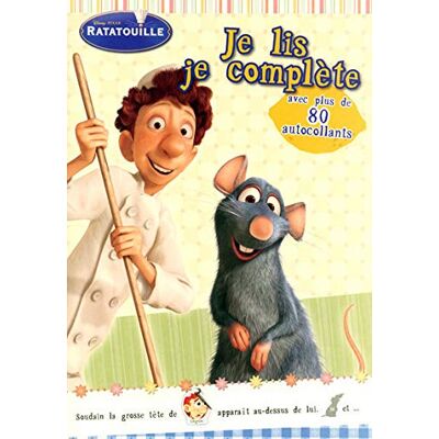 Disney Ratatouille : Je Lis, Je Complète - Publicité Disney Ratatouille : Je Lis, Je Complète - Publicité