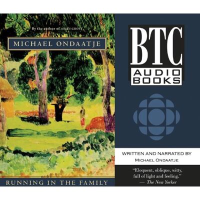 Michael Ondaatje Running In The Family - Publicité Michael Ondaatje Running In The Family - Publicité