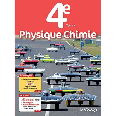 Collectif Physique Chimie 4e, Cycle 4 : Bimanuel : Programme 2017 - Publicité Collectif Physique Chimie 4e, Cycle 4 : Bimanuel : Programme 2017 - Publicité