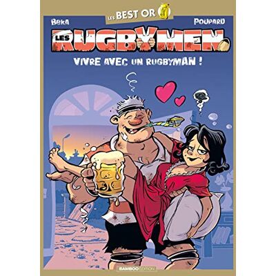 Collectif Les Rugbymen. Vivre Avec Un Rugbyman ! - Publicité Collectif Les Rugbymen. Vivre Avec Un Rugbyman ! - Publicité