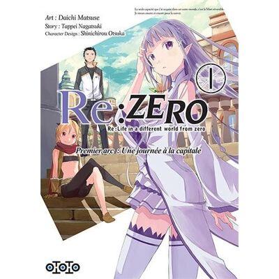 Re:Zero : Re:Life In A Different World From Zero : Premier Arc, Une Journée À La Capitale. Vol. 1 - Publicité Re:Zero : Re:Life In A Different World From Zero : Premier Arc, Une Journée À La Capitale. Vol. 1 - Publicité