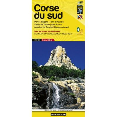 Collectif Libris Wanderkarte 09. Corse Du Sud (Gr20) - Porto - Sagone - Pays D'Ajaccio - Vallée De Taravo - Alta Rocca - Aiguilles De Bavella - Rivages Du Sud. 1 : 60 000 - Publicité Collectif Libris Wanderkarte 09. Corse Du Sud (Gr20) - Porto - Sagone - Pays D'Ajaccio - Vallée De Taravo - Alta Rocca - Aiguilles De Bavella - Rivages Du Sud. 1 : 60 000 - Publicité