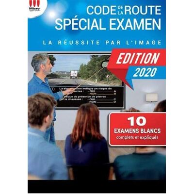 Micro Application Code De La Route Spécial Examen : La Réussite Par L'Image : 10 Examens Blancs Complets Et Expliqués - Publicité Micro Application Code De La Route Spécial Examen : La Réussite Par L'Image : 10 Examens Blancs Complets Et Expliqués - Publicité
