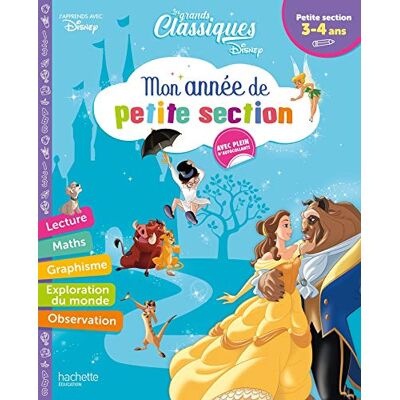 Les Grands Classiques Disney : Mon Année De Petite Section, 3-4 Ans - Publicité Les Grands Classiques Disney : Mon Année De Petite Section, 3-4 Ans - Publicité