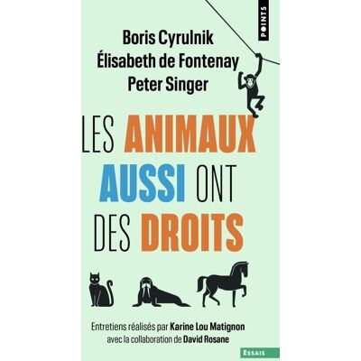 Boris Cyrulnik Les Animaux Aussi Ont Des Droits - Publicité Boris Cyrulnik Les Animaux Aussi Ont Des Droits - Publicité
