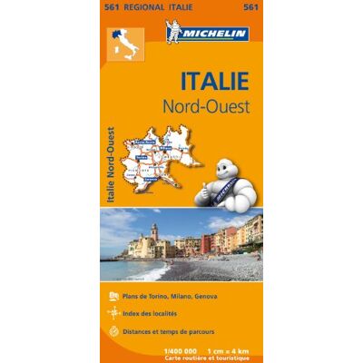 Michelin 561 Italie Nord-Ouest - Noordwest-Italië - Publicité Michelin 561 Italie Nord-Ouest - Noordwest-Italië - Publicité