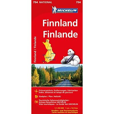 Finnland (Michelin Nationalkarte) - Publicité Finnland (Michelin Nationalkarte) - Publicité