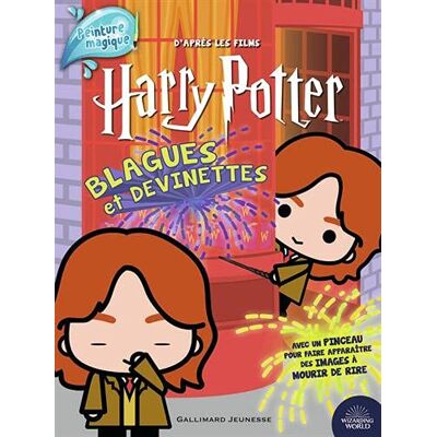 Wizarding World Harry Potter : Blagues Et Devinettes, Peinture Magique : D'Après Les Films - Publicité Wizarding World Harry Potter : Blagues Et Devinettes, Peinture Magique : D'Après Les Films - Publicité