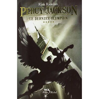 Rick Riordan Percy Jackson. Vol. 5. Le Dernier Olympien - Publicité Rick Riordan Percy Jackson. Vol. 5. Le Dernier Olympien - Publicité