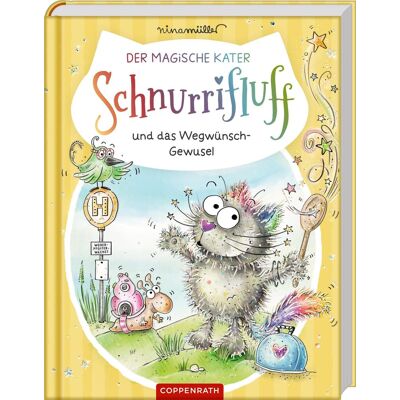 Nina Müller Der Magische Kater Schnurrifluff (Bd. 1): Und Das Wegwünsch-Gewusel - Publicité Nina Müller Der Magische Kater Schnurrifluff (Bd. 1): Und Das Wegwünsch-Gewusel - Publicité