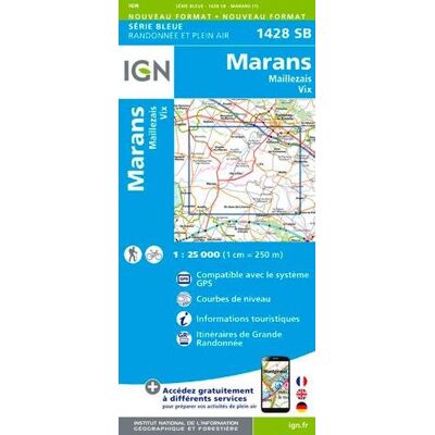 Collectif Marans Maillezais 1:25 000 - Publicité Collectif Marans Maillezais 1:25 000 - Publicité