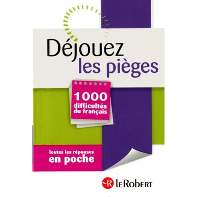 Collectif Déjouez Les Pièges : 1.000 Difficultés Du Français - Publicité Collectif Déjouez Les Pièges : 1.000 Difficultés Du Français - Publicité