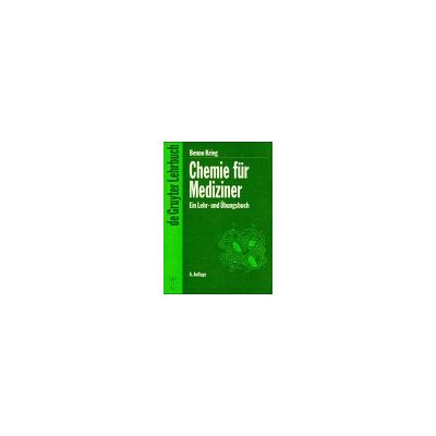 Benno Krieg Chemie Für Mediziner: Ein Lehr- Und Übungsbuch - Publicité Benno Krieg Chemie Für Mediziner: Ein Lehr- Und Übungsbuch - Publicité