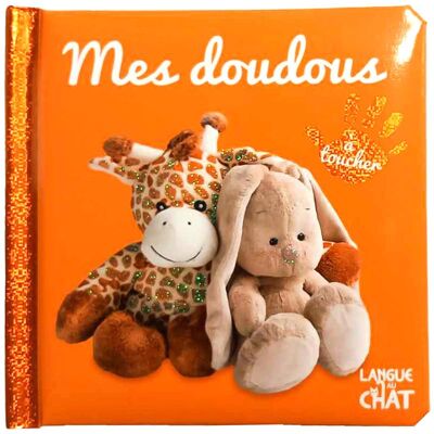 Langue au chat Mes Doudous : À Toucher - Publicité Langue au chat Mes Doudous : À Toucher - Publicité