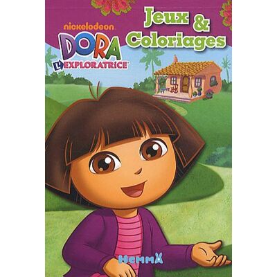 Nickelodeon Jeux Et Coloriages Dora L'Exploratrice - Publicité Nickelodeon Jeux Et Coloriages Dora L'Exploratrice - Publicité