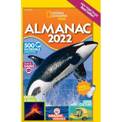 National Geographic Kids Almanac 2022, U.S. Edition - Publicité National Geographic Kids Almanac 2022, U.S. Edition - Publicité