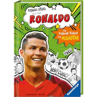 Simon Mugford Fußball-Stars – Alles Über Ronaldo. Vom Fußball-Talent Zum Megastar (Erstlesebuch Ab 7 Jahren): Vom Fußball-Talent Zum Megastar - Publicité Simon Mugford Fußball-Stars – Alles Über Ronaldo. Vom Fußball-Talent Zum Megastar (Erstlesebuch Ab 7 Jahren): Vom Fußball-Talent Zum Megastar - Publicité