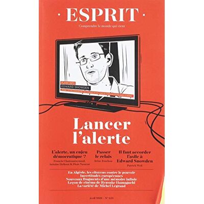 Collectif Esprit, N° 453. Lancer L'Alerte - Publicité Collectif Esprit, N° 453. Lancer L'Alerte - Publicité