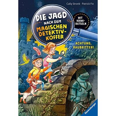 Cally Stronk Die Jagd Nach Dem Magischen Detektivkoffer, Band 4: Achtung, Raubritter! (Die Jagd Nach Dem Magischen Detektivkoffer, 4) - Publicité Cally Stronk Die Jagd Nach Dem Magischen Detektivkoffer, Band 4: Achtung, Raubritter! (Die Jagd Nach Dem Magischen Detektivkoffer, 4) - Publicité