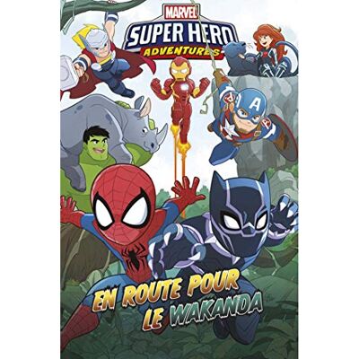 Marvel Super Hero Adventures. En Route Pour Le Wakanda - Publicité Marvel Super Hero Adventures. En Route Pour Le Wakanda - Publicité