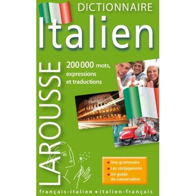 Larousse Italien : Français-Italien, Italien-Français : Dictionnaire De Poche - Publicité Larousse Italien : Français-Italien, Italien-Français : Dictionnaire De Poche - Publicité