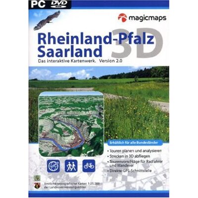 Magic Maps Rheinland-Pfalz/saarland 3d 2.0 (Dvd-Rom) - Publicité Magic Maps Rheinland-Pfalz/saarland 3d 2.0 (Dvd-Rom) - Publicité