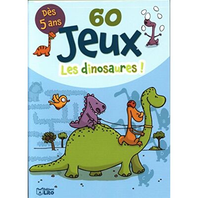 Amélie Chevalier 60 Jeux : Les Dinosaures ! - Publicité Amélie Chevalier 60 Jeux : Les Dinosaures ! - Publicité