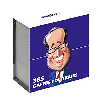 Play Bac 365 Gaffes Politiques - Publicité Play Bac 365 Gaffes Politiques - Publicité