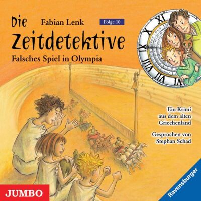 Fabian Lenk Die Zeitdetektive 10. Falsches Spiel In Olympia - Publicité Fabian Lenk Die Zeitdetektive 10. Falsches Spiel In Olympia - Publicité