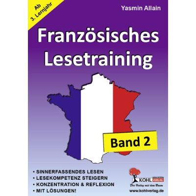 Yasmin Allain Französisches Lesetraining - Band 2 (Ab 3. Lernjahr) - Publicité Yasmin Allain Französisches Lesetraining - Band 2 (Ab 3. Lernjahr) - Publicité