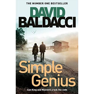 David Baldacci Simple Genius (King And Maxwell, Band 3) - Publicité David Baldacci Simple Genius (King And Maxwell, Band 3) - Publicité