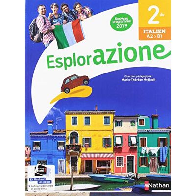 Collectif Esplorazione 2de : Italien A2-B1 - Publicité Collectif Esplorazione 2de : Italien A2-B1 - Publicité