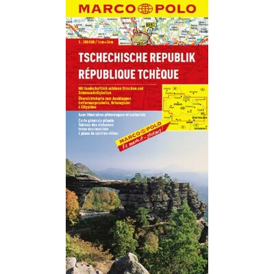 Marco Polo Länderkarte Tschechische Republik 1:300.000: Mit Landschaftlich Schönen Strecken Und Sehenswürdigkeiten. Übersichtskarte Zum Ausklappen. ... Ortsregister. 4 Citypläne (Marco Polo Maps) - Publicité Marco Polo Länderkarte Tschechische Republik 1:300.000: Mit Landschaftlich Schönen Strecken Und Sehenswürdigkeiten. Übersichtskarte Zum Ausklappen. ... Ortsregister. 4 Citypläne (Marco Polo Maps) - Publicité